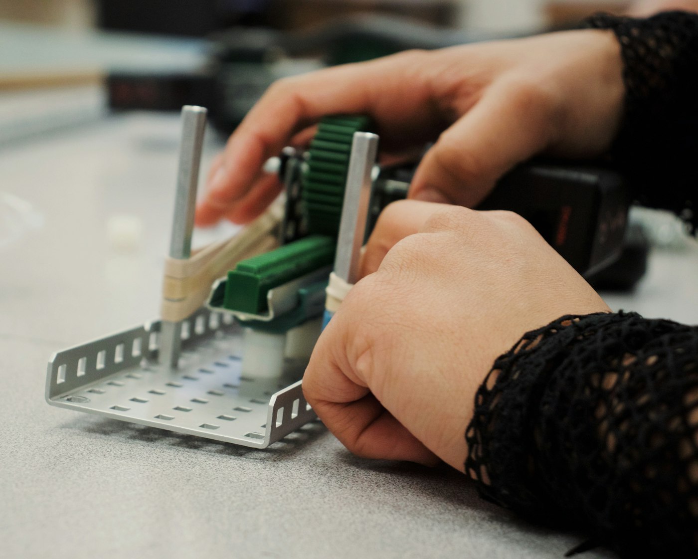 Hands-on circuit building